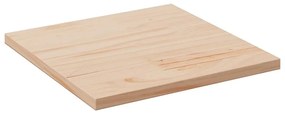 vidaXL Επιφάνεια Τραπεζιού Τετράγωνη 50x50x2,5 εκ. Μασίφ Ξύλο Πεύκου