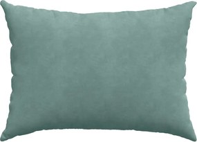 vidaXL Μαξιλάρι Καναπέ 2 pcs Θαλασσί 70 x 50 cm Υφασμάτινο Κορντουρά