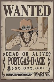 Αφίσα One Piece - Wanted Ace