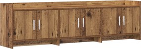 vidaXL Ντουλάπι TV 168 x 33 x 47 εκ. Παλαιωμένο ξύλο