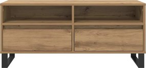 vidaXL Ντουλάπι TV 100 x 34,5 x 44,5 εκ. Artisan Oak