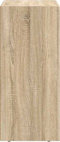 vidaXL Πλαϊνό γραφείο ELST Δρύς Sonoma 59 x 35 x 80.5 εκ.