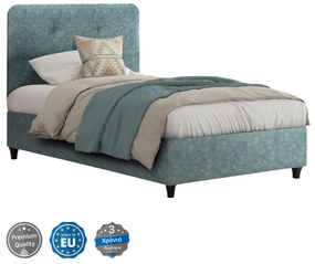 Intrahome ΚΡΕΒΑΤΙ UPINGTON LIGHCASABLANCALTCASABLANCAI GREEN .27 ΓΙΑ ΣΤΡΩΜΑ 120x200 εκ. intraho-1610840