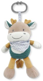 Κρεμαστό Λούτρινο Ζωάκι Με Μουσική Music Deer Blue Natural 10191440006  Lorelli