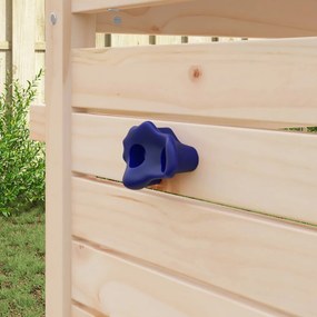 vidaXL Βάσεις αναρρίχησης 12 τεμ. Μπλε 100 x 67 x 43 mm PP