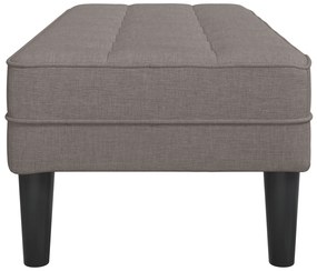 vidaXL Παγκάκι Ταμπά 113x57x39 εκ. Ύφασμα