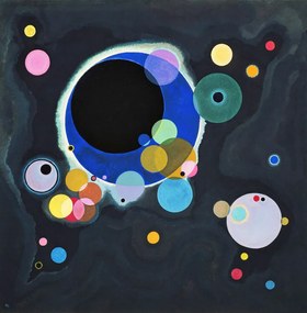 Αναπαραγωγή Several Circles (1926), Wassily Kandinsky