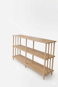 Μπουφές Sapphire Δρυς LUNOTU 120x30x73