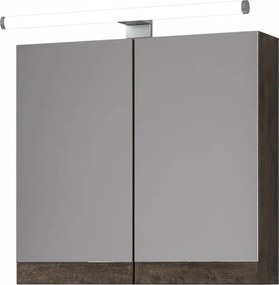 Royal Bath Mirror Grey 60 - Καθρέπτης μπάνιου με ντουλάπι (60x60x14)
