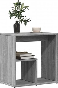vidaXL Βοηθητικά Τραπέζια 2 τεμ Γκρι Sonoma 50x30x50 εκ. Επεξ. Ξύλο