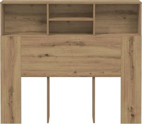 vidaXL Κεφαλάρι Με Αποθηκευτικό Χώρο 120x19x103,5 εκ. Επεξ. Ξύλο
