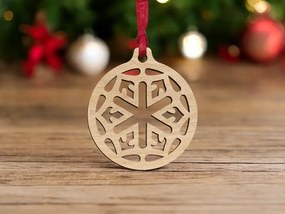 Σετ των 3 Intra απο ξύλο plywood 3mm-4mm πάχος – Παιχνίδι με χριστουγεννιάτικο δέντρο με νιφάδες χιονιού 25x25 cm INTRAVECTRY-MY545454