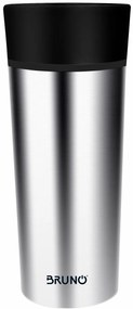 BRUNO θερμός BRN-0068, εργονομικό καπάκι, anti-slip, 360ml, ασημί