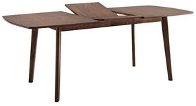 Τραπέζι Επεκτεινόμενο Frost Ε7866,4 150/44x90x75cm Walnut