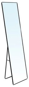 Καθρέπτης Δαπέδου Dayton Ε7182,1 40x33x160cm Black Αλουμίνιο,Γυαλί