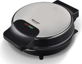 BRUNO ομελετιέρα BRN-0317, 1000W, στρόγγυλη 19cm, βαθιά, inox-μαύρη