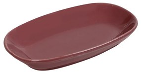 Πιατάκι Σερβιρίσματος Stoneware Pomegranate Dusty Pink Essentials ESPIEL 12x7εκ. OWD111K12