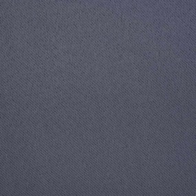 vidaXL Κουρτίνες Μαύρης Ύφανσης με Δαχτυλίδια 2 pcs Ανθρακί