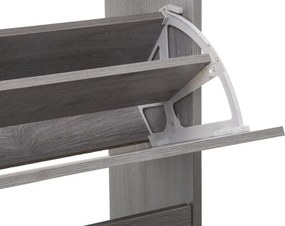 ΠΑΠΟΥΤΣΟΘΉΚΕΣ WOOD SHOE RACK 3DRW GREY 18P FIVE 160392A