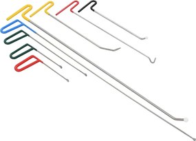 vidaXL Σετ Επισκευής Βαθουλωμάτων Χωρίς Βαφή 8 τεμ. Ανοξειδ. Ατσάλι