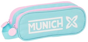 Διπλή Κασετίνα Munich Heaven Sky μπλε 21 x 8 x 6 cm