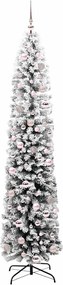 vidaXL Τεχνητό Χριστουγεννιάτικο Δέντρο με 300 LED Πράσινο 210 cm