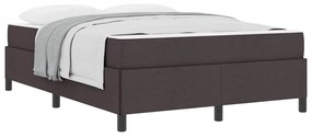 vidaXL Κρεβάτι με ελατήρια Καφέ 160 x 200 cm