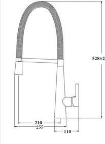 Sparke Clicy 01 Chrome - Μπαταρία Κουζίνας με Ντους