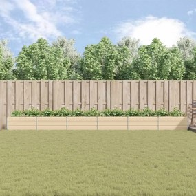 vidaXL Γλάστρα Ελεφαντόδοντο 195 x 100 x 45 εκ Επικαλυμμένος Χάλυβας