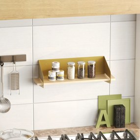 Wall Shelf Long Arm - Gold Gold