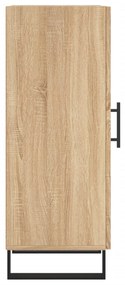 vidaXL Ντουλάπι Sonoma Δρυς 34,5x34x90 εκ. από Επεξεργασμένο Ξύλο