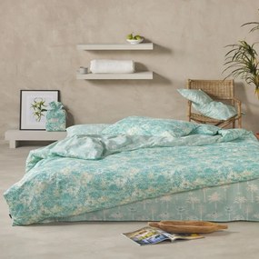 Κουβερλί Malie 29 Veraman-Lime Kentia Queen Size 220x240cm 100% Cotton