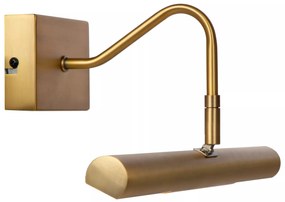 Φωτιστικό Επίτοιχο Lucide 45299-02-02 VINZ Χρυσό Χρώμα (Gold Coloured)