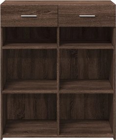 vidaXL Ντουλάπι Καφέ Δρυς 80x42,5x93 εκ. Επεξεργασμένο Ξύλο