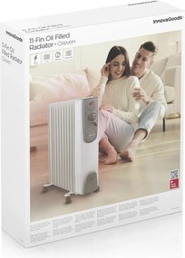 Καλοριφέρ Λαδιού Oileven InnovaGoods 2500 W (11 σώματα)