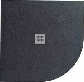 Karag Pietra 90x90 - Ημικυκλική ντουζιέρα πέτρινη - Ardesia