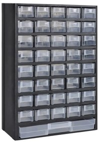 Πλαστικό Κουτί Αποθήκευσης Εργαλείων με Συρτάρια