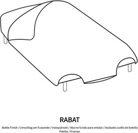 Παπλωματοθήκη από βαμβακερό περκάλι, 200 κλωστές, Suzanne