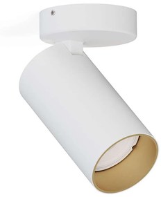 Φωτιστικό Οροφής - Σποτ Mono 7771 1xGU10 10W White-Gold Nowodvorski Metal, Plastic