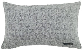 Διακοσμητική Μαξιλαροθήκη (30x50) Aslanis Home Selena Γκρι