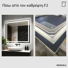 Καθρέφτης με Φως LED F2