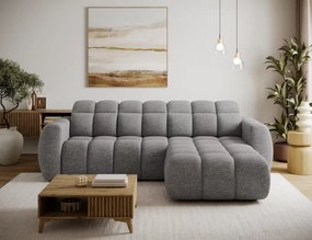 Γωνιακός καναπές Comfora-Γκρι Σκούρο-Δεξιά