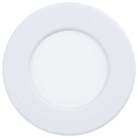 Φωτιστικό Οροφής - Σποτ 99206 Fueva Led Ø86 4000K White Eglo Metal, Plastic