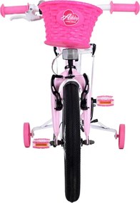 Ashley 16 Inch 23 cm Girls Coaster Brake Light pink/White