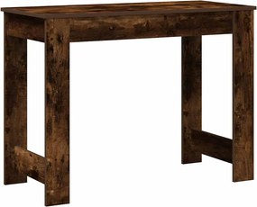 vidaXL Γραφείο Καπνιστή Δρυς 100x45x75 εκ. από Επεξεργασμένο Ξύλο