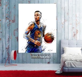 Πίνακας σε καμβά NBA Stephen Curry KNV973 80cm x 120cm