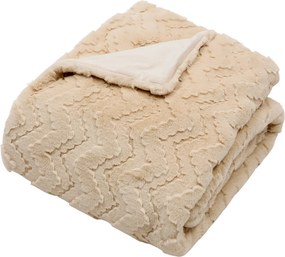 Κουβέρτα Γούνινη Ημίδιπλη (180x230) A-S Nalia Beige 223225A