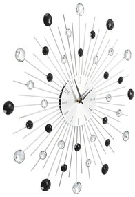 vidaXL Ρολόι Τοίχου Μοντέρνο 50 εκ. με Μηχανισμό Quartz