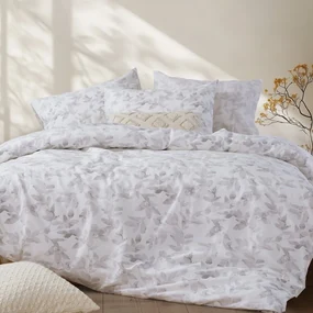 Σεντόνια Sencil Με Λάστιχο (Σετ 4τμχ) Ecru Nef-Nef Homeware Υπέρδιπλo 160x235cm 100% Βαμβάκι