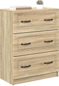 vidaXL Ντουλάπι με Συρτάρια 66 x 34,5 x 87 εκ. Επεξεργασμένο Ξύλο